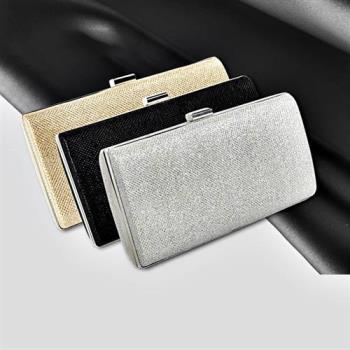 【巴黎精品】晚宴包手拿包-炫亮方型硬殼宴會女包包3色a1fi45