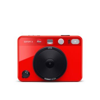 Leica SOFORT 2 雙模式即時相機 紅色(平輸 保固一年)