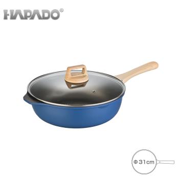 【瑞士HAPADO】鈦金不沾炒鍋-31cm (HAP-31DP)