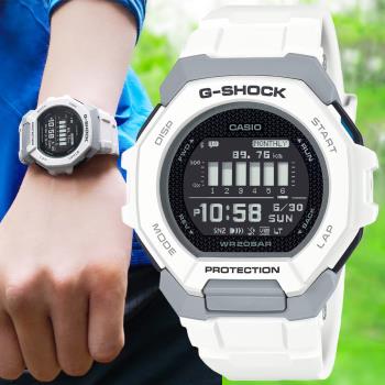 CASIO G-SHOCK 藍芽連線 運動電子腕錶 GBD-300-7