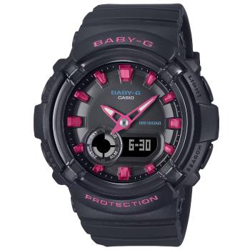 CASIO BABY-G 舞池霓虹燈 運動風 雙顯腕錶 BGA-280DN-1A