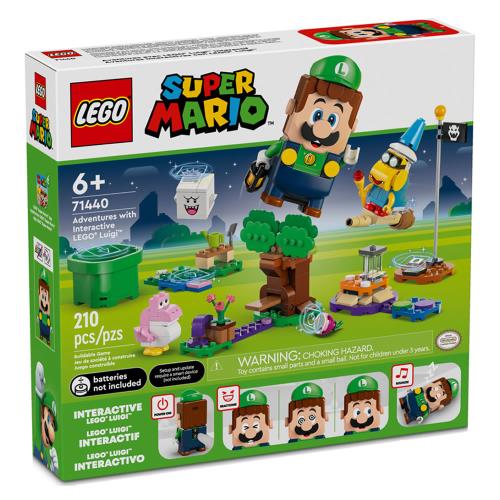 LEGO樂高積木 71440 202408 超級瑪利歐系列 - 與樂高® 路易吉™ 一起冒險！