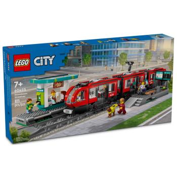 LEGO樂高積木 60423 202408 城市系列 - 市區路面電車和車站