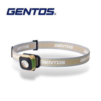 【Gentos】CP四季配色輕便型頭燈 棕色 天藍 粉紅 灰色 共四色- USB充電 260流明 IPX4(CP-260)