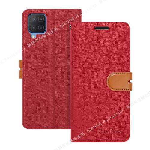 CITY BOSS For Samsung Galaxy M12 浪漫都會支架皮套