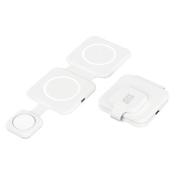 【MK】CSIX N3+ 三合一磁吸無線充電器 折疊款 便攜充電器 旅行充電器 摺疊充電