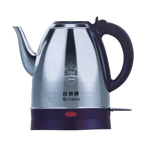 【台熱牌】 304不鏽鋼 無線節能快煮壺 1.5公升S-605 (1入) 細嘴水壺 電煮壺 燒開水泡茶壺 快速省電美觀保固