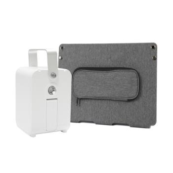 ★ Roommi ★ 多功能行動電源供應器│小電寶+65W太陽能板(RM-P02-W+RM-65W-01)
