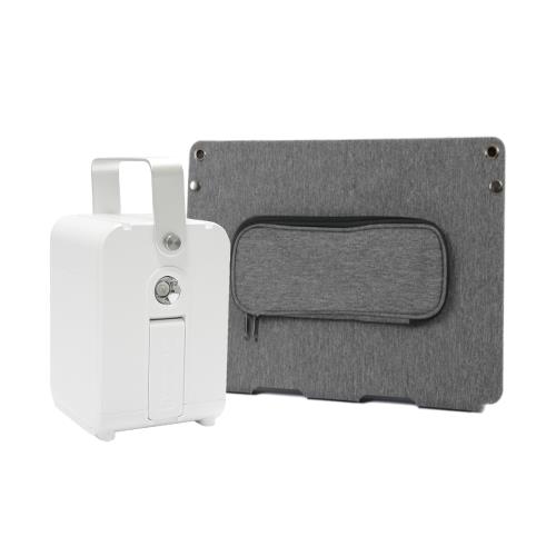 ★ Roommi ★ 多功能行動電源供應器│小電寶+65W太陽能板(RM-P02-W+RM-65W-01)