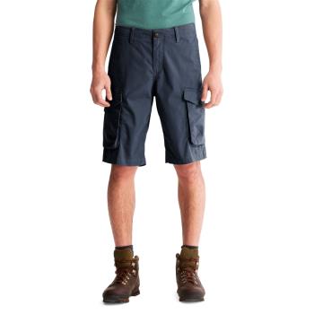 任-Timberland 男款深寶石藍休閒工裝短褲|A2C5A433