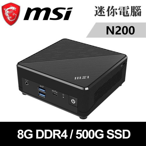微星 CUBI N ADL-018BTW-SP2(N200/8G/500G)特仕機