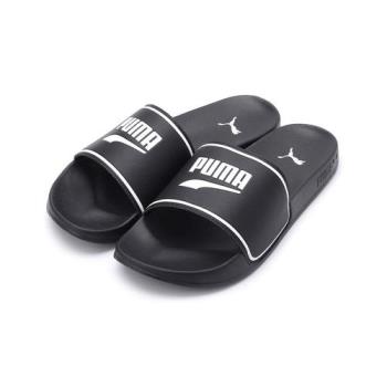 PUMA LEADCAT 2.0 ELEVATE 壓紋運動拖鞋 黑 38569301 男鞋 鞋全家福