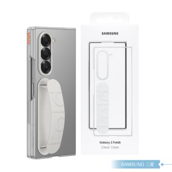 Samsung 三星 原廠公司貨 Z Fold6 透明保護殼-指環帶 / QF956 (盒裝)