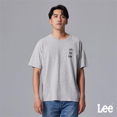 Lee 男款 寬鬆版 胸前多LOGO 短袖T恤 | Modern