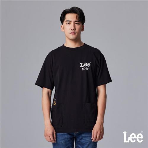 Lee 季節性版型 下擺雙口袋短袖圓領TEE 男款 LB302074