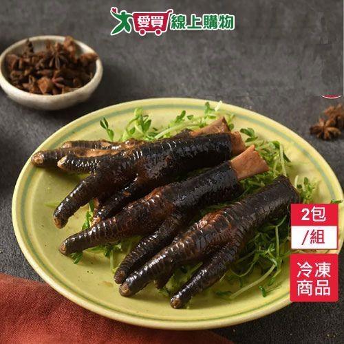 喫滷味-老滷土雞腳2包/組(180G/包)【愛買冷凍】