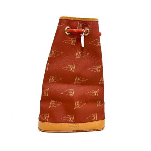 【二手精品 9.8成新】 LV限量版杜拜帆船双肩背包（LV&愛瑪仕合作設計款） 編號L68