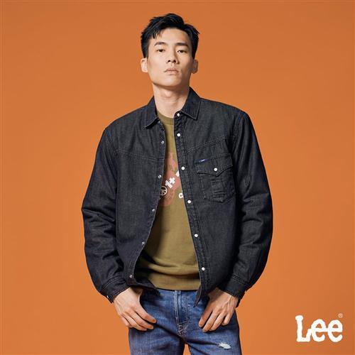 Lee 舒適版型 襯衫式牛仔外套 男款 LB308006