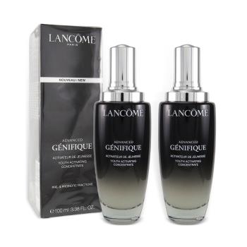 LANCOME蘭蔻 超未來肌因賦活露100ml 小黑瓶*2入