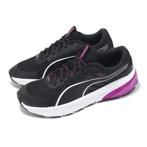 Puma 慢跑鞋 Cell Glare Wns 女鞋 黑 紫 緩衝 透氣 運動鞋 30999206