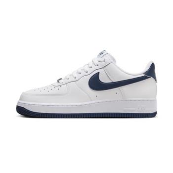 Nike Air Force 107 男 海軍藍 低筒 經典 AF1 休閒 運動 休閒鞋 FJ4146-104