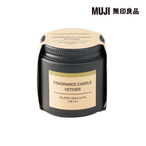 芬香蠟燭.岩蘭草香味/85g【MUJI 無印良品】