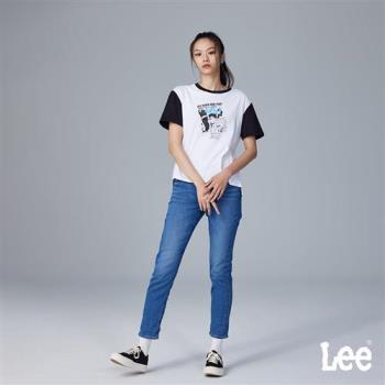 Lee 401 中腰標準小直筒牛仔褲 女 Modern 中藍洗水LB317032578 LB317032578