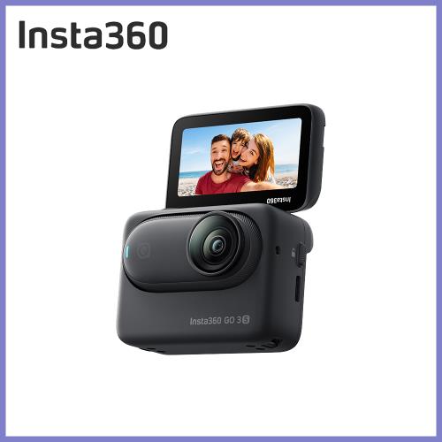 Insta360 GO 3S 4K廣角翻轉觸控大螢幕拇指防抖相機-星耀黑-64G 公司貨 【新品現貨上市】