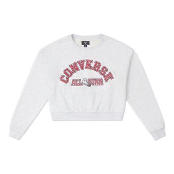 Converse Retro Chuck Heritage Crew 女款 灰色 上衣 長袖 10026777-A03