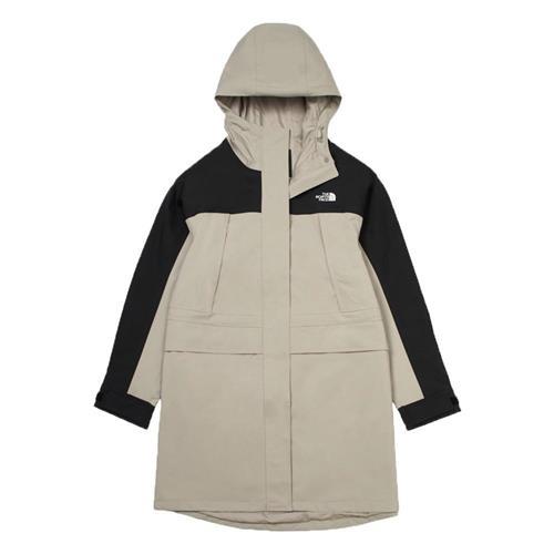 The North Face 北面 連帽外套 女裝 中長版 灰【運動世界】NF0A87W35IF