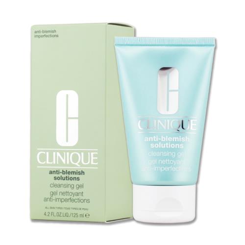 【CLINIQUE 倩碧】無油光淨痘潔面膠 125ML(效期至2026年01月)