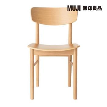 木製圓椅/橡木【MUJI 無印良品】