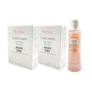 Avene 雅漾 活泉滋潤柔膚皂 100gx2+活泉柔潤保濕化妝水 200mlx1