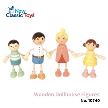 荷蘭New Classic Toys 木製娃娃屋人偶-10740