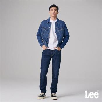 Lee 男款 731 中腰舒適小直筒牛仔褲 口袋織標LOGO 12.5oz | Modern