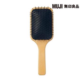 山毛櫸頭皮按摩梳/全長約23.5cm【MUJI 無印良品】