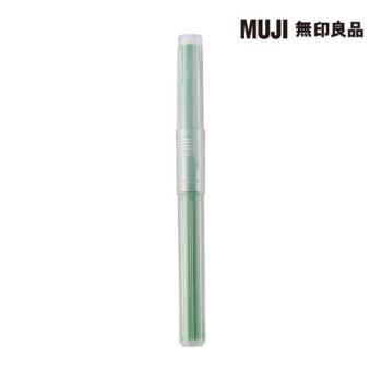 PP按壓螢光筆芯/綠【MUJI 無印良品】
