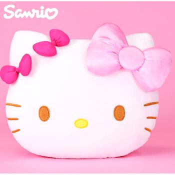 凱蒂貓HELLO KITTY抱枕玩偶午睡枕午安枕靠墊靠枕50週年款 892679(生日禮物 聖誕節)【卡通小物】