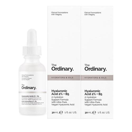 The Ordinary玻尿酸+B5精華液30ml 共2入(航空版)