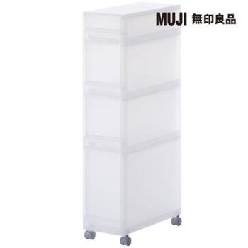 PP附輪收納箱/2號【MUJI 無印良品】