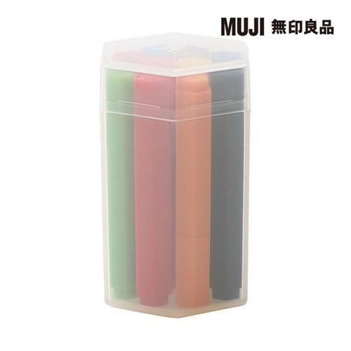 六角水性筆組/迷你.10色【MUJI 無印良品】