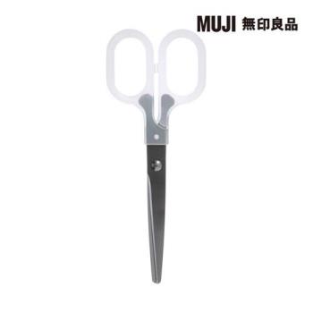 不鏽鋼剪刀/15.5cm.透明【MUJI 無印良品】