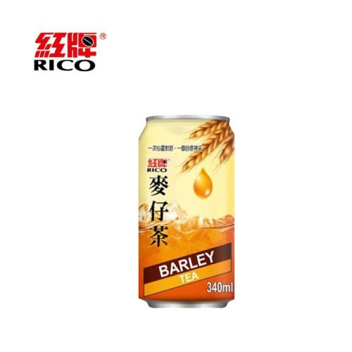 【紅牌】麥仔茶340mlx24罐/箱