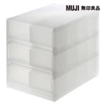 PP盒/淺型/6格/附隔板(正反疊)【MUJI 無印良品】