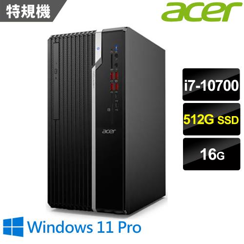 【Acer 宏碁】 VS6680G 特製版 商務電腦/i7-10700/16G/512G SSD/W11P