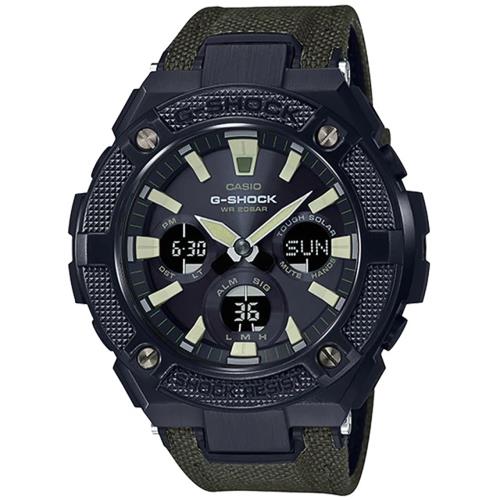 CASIO G-STEEL 太陽能耐衝擊腕錶/GST-S130BC-1A3