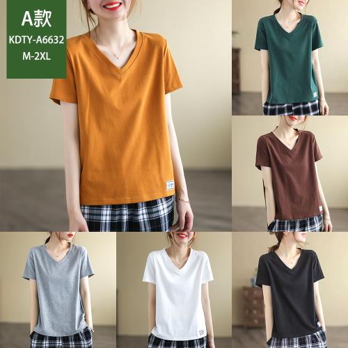 【10衣綾】買1送1。2件組 經典時尚百搭造型上衣(透氣/舒適/5款可選/M-2XL/KDTY-A6632/1031/6640/130/2234)