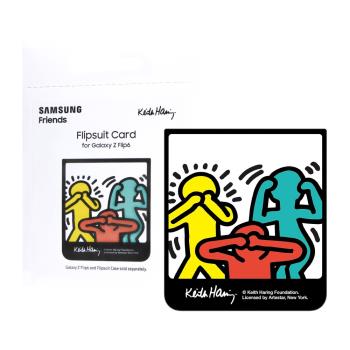 SAMSUNG Galaxy Z Flip6 / Z Flip5 原廠 Keith Haring 聯名感應卡-Photo