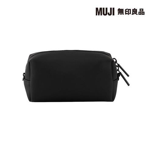 自由組合收納包/長方形.小.厚型/黑【MUJI 無印良品】