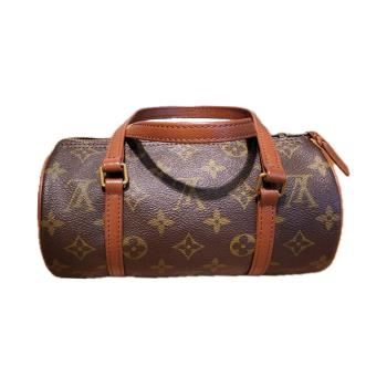 【二手精品 9.8成新】 LV老花紅皮儲存品16包比隆 編號L71